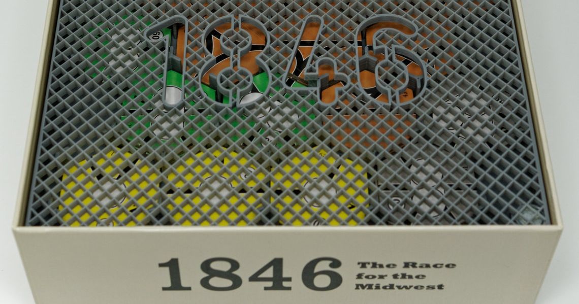 1846: The Race for the Midwest – Seahorse Organizer | Board Game ...