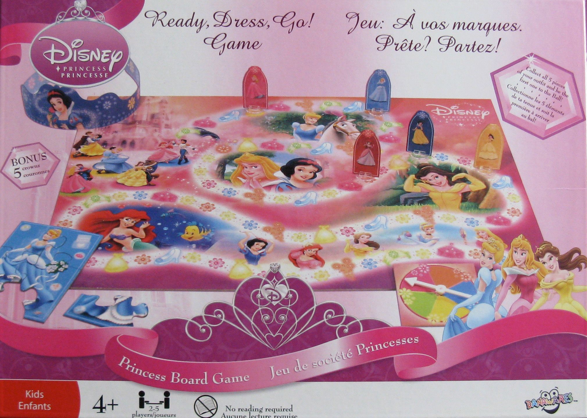 Disney Princess Ready, Dress, Go! cover