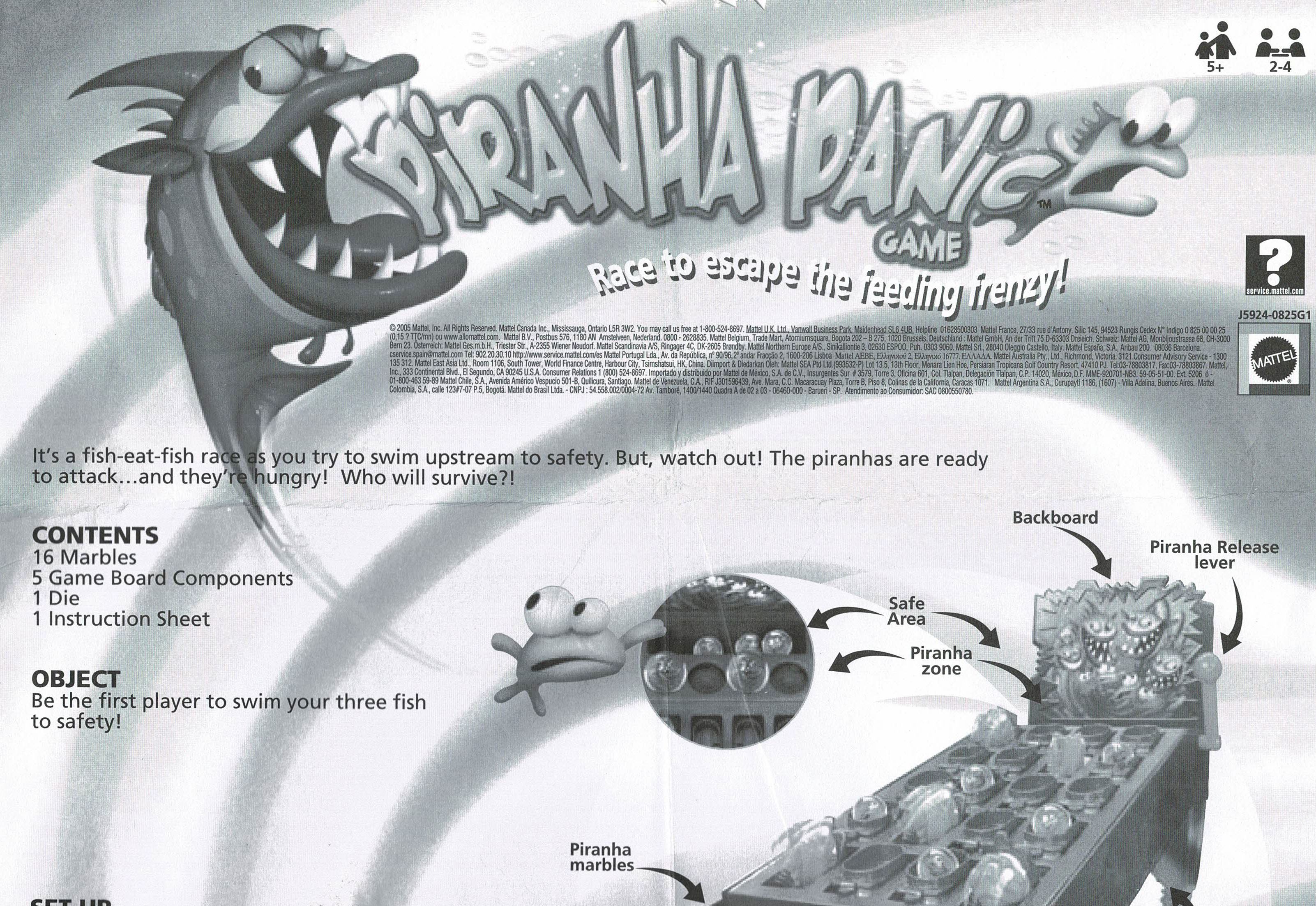 Piranha Panic, Image