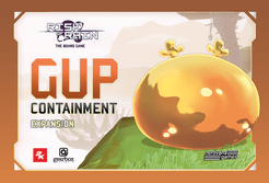 Risk of Rain Gup Containment cooperative board game expansion - official Nerdvana Games cover