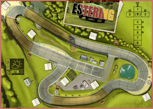 Fanmade Circuit: Estering Rallycross Track | Heat: Pedal to the Metal