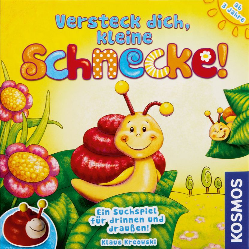Versteck dich, kleine Schnecke!