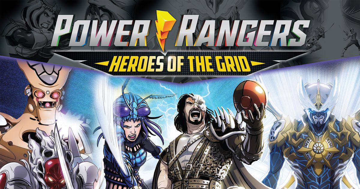 Power Rangers: Heroes of the Grid  Villain Pack #5  Terror Through Time |  Board Game | BoardGameGeek