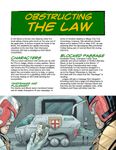 RPG Item: Judge Dredd Case File #4: Obstructing the Law