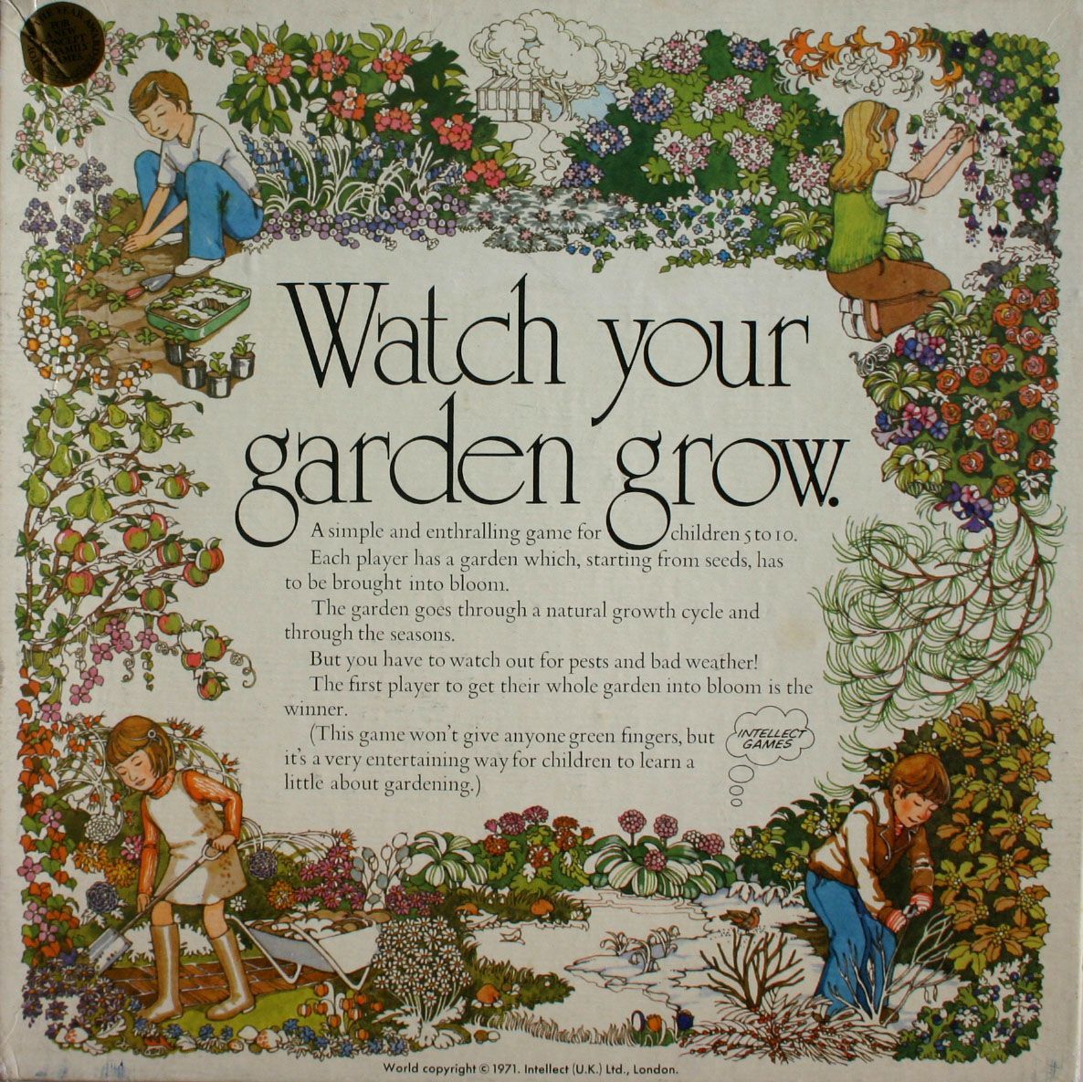 Coperta Watch Your Garden Grow