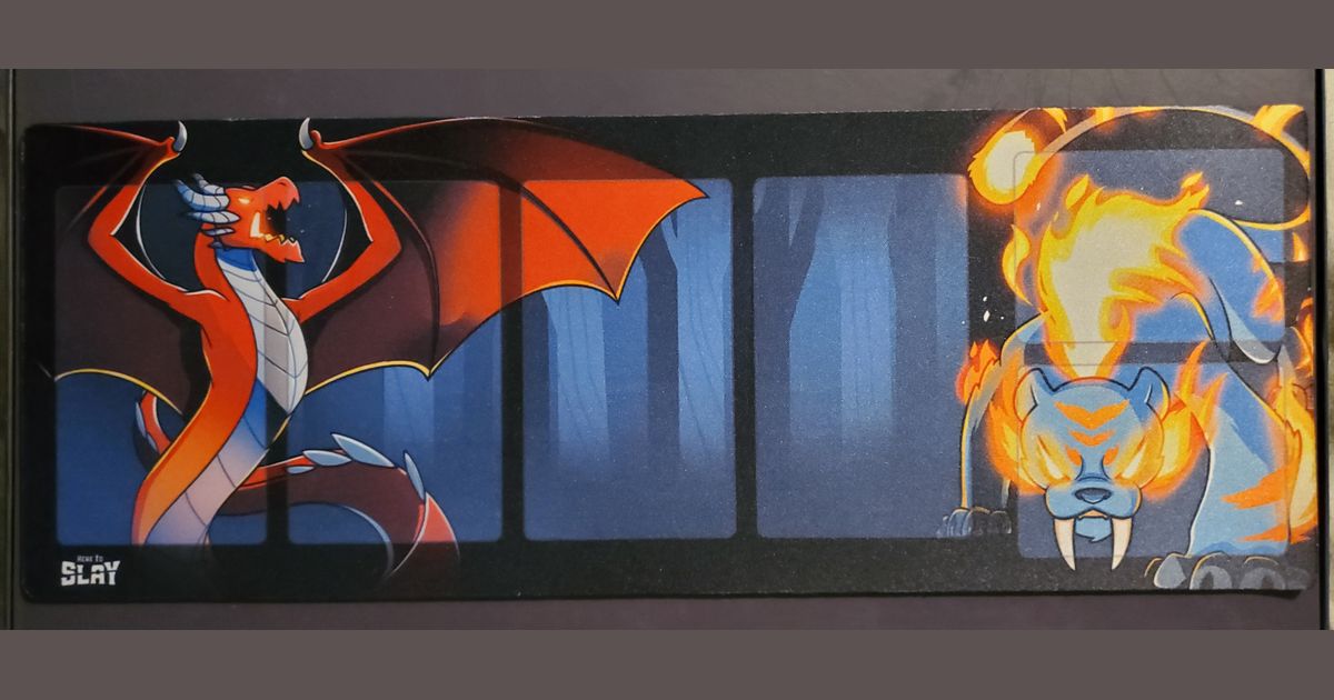 Here To Slay Central Play Mat Board Game Accessory BoardGameGeek