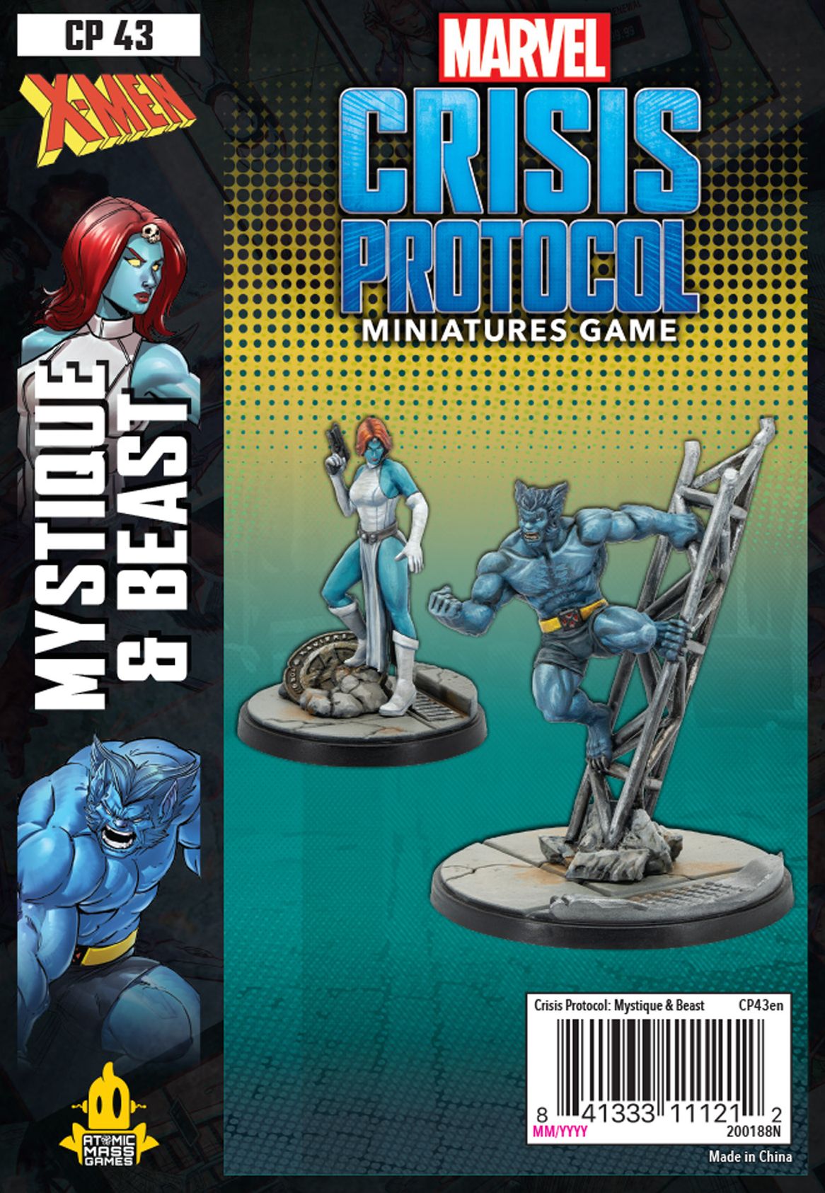 Coperta Marvel: Crisis Protocol – Mystique & Beast