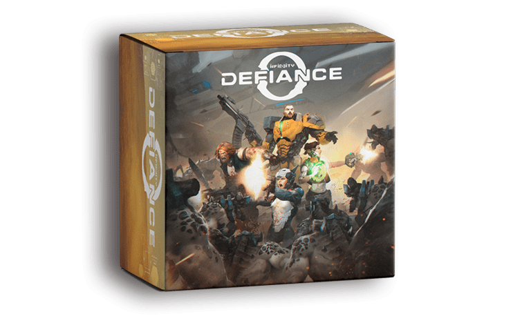 Infinity defiance Platinum kickstarter exclusive pledge Corvus Belli TWO WAVE 