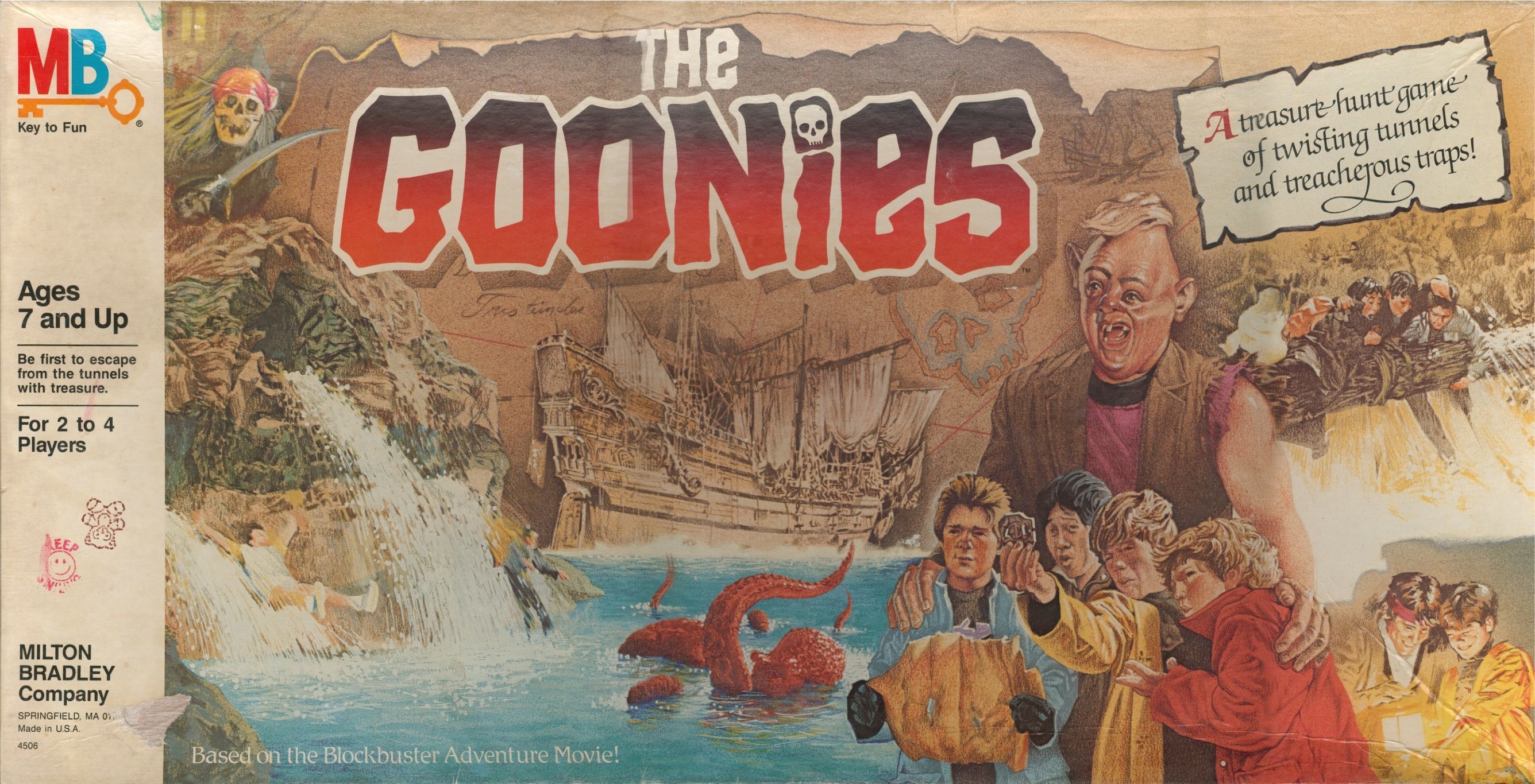 The Goonies box art