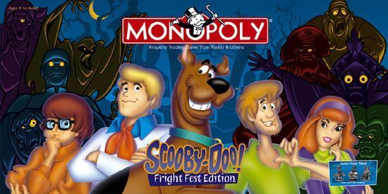 Monopoly Fright Fest Edition Replacement Pieces Scooby-Doo