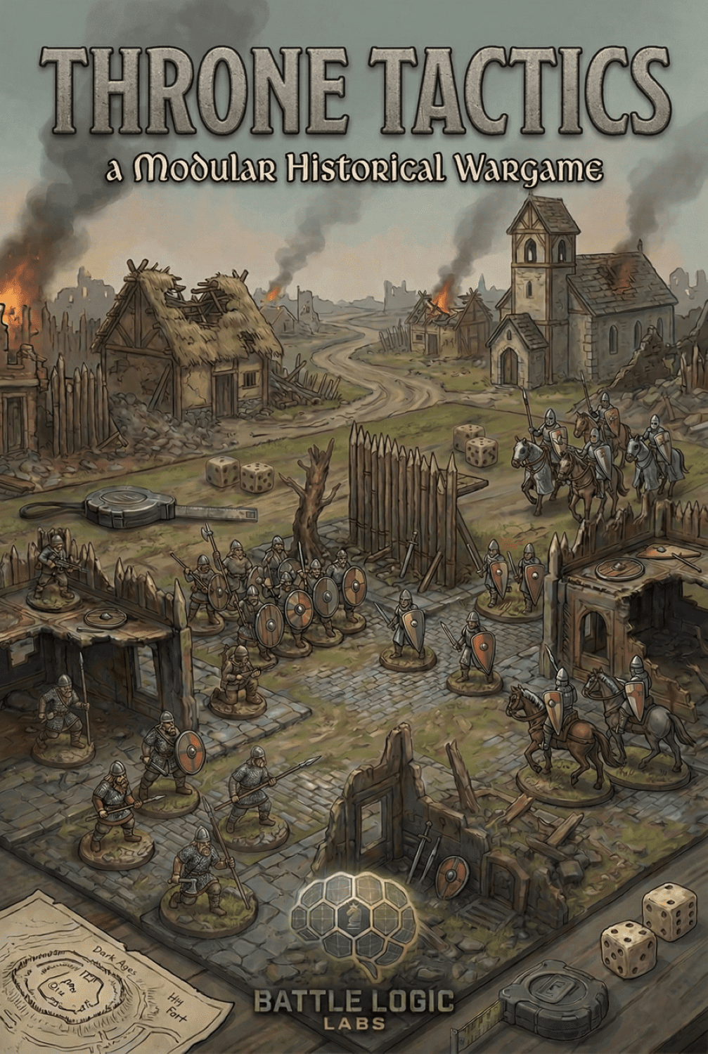 Cover art for Throne Tactics: A Modular Historical Wargame