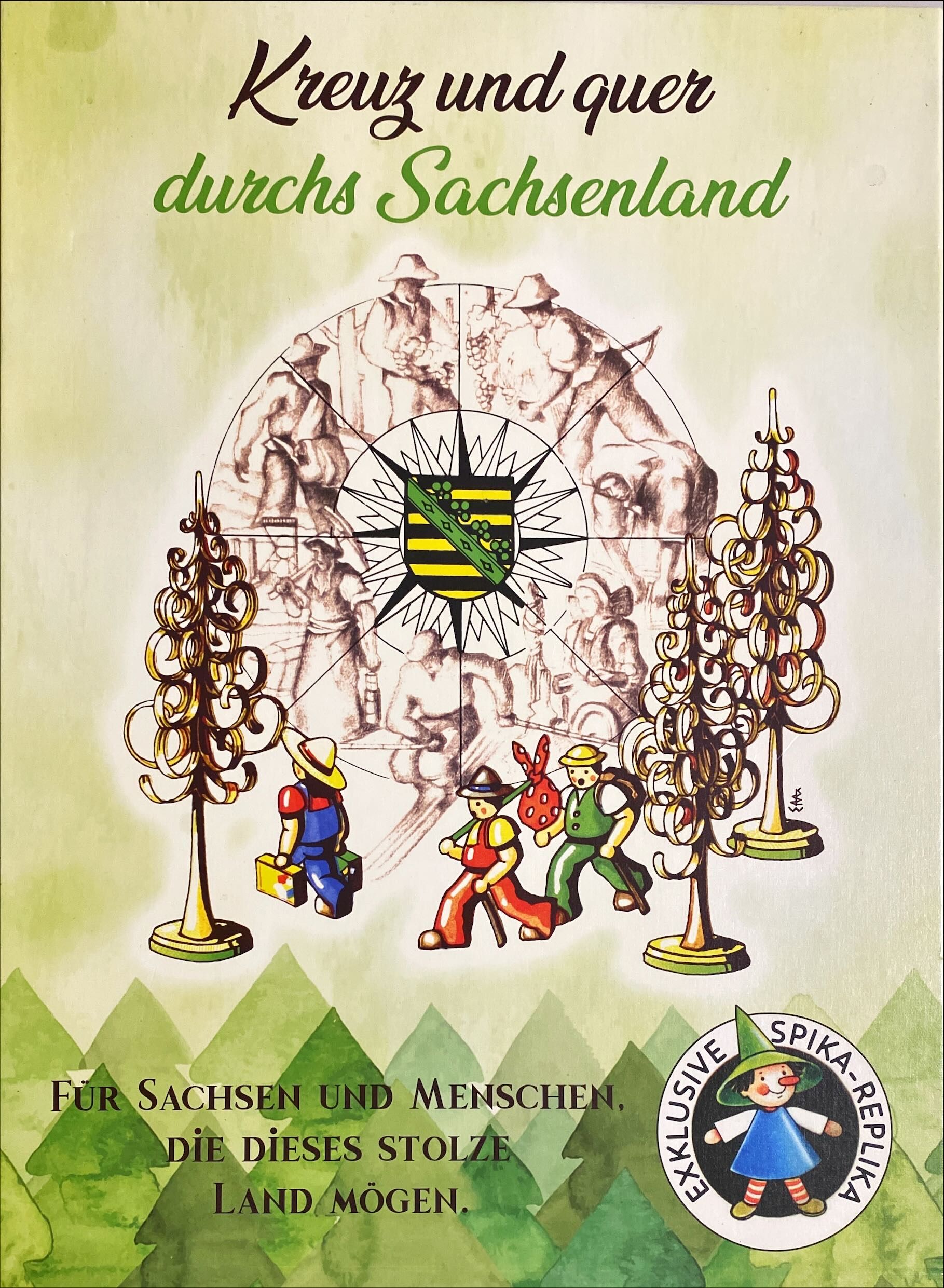 Kreuz und quer durchs Sachsenland
