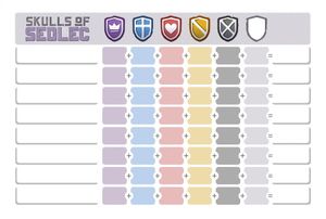Skulls of Sedlec: Scoring Card