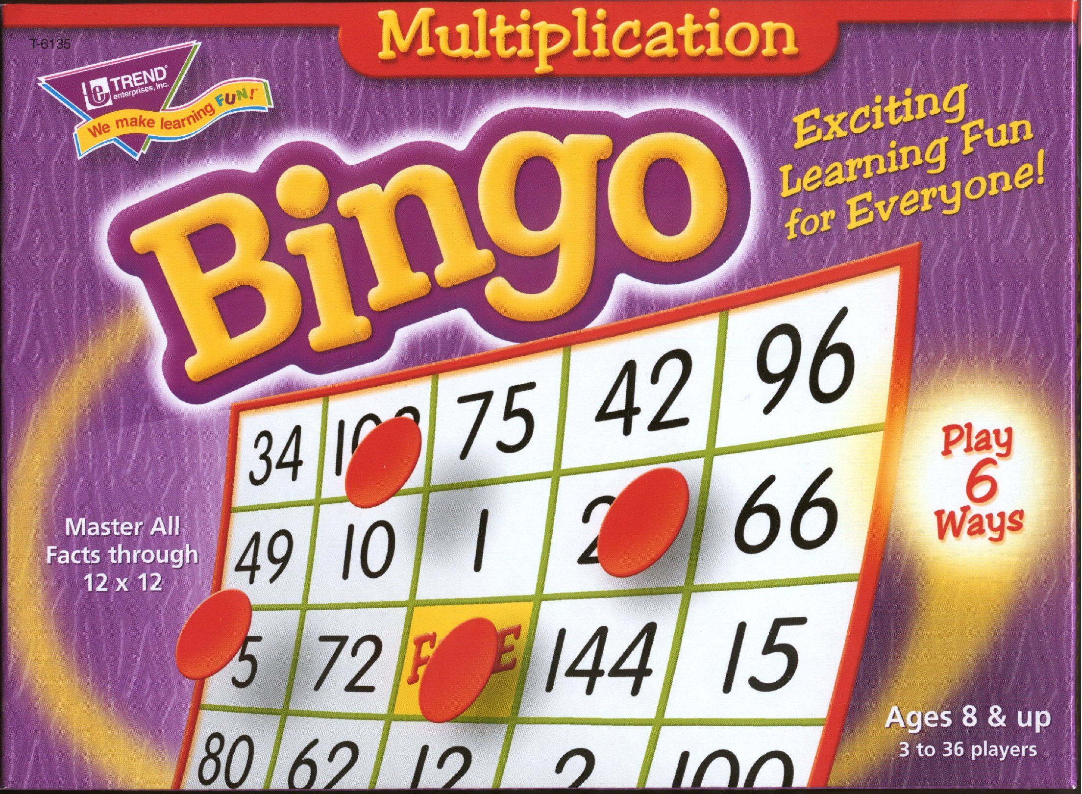 Multiplication Bingo