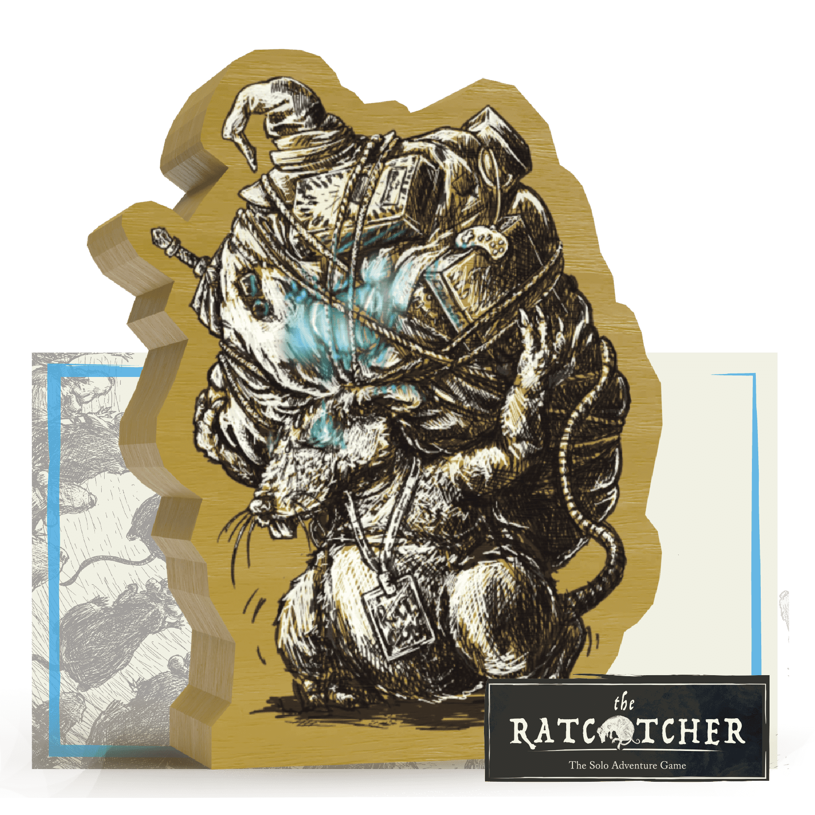 The Ratcatcher: The Solo Adventure Game – Swag Rat Promo