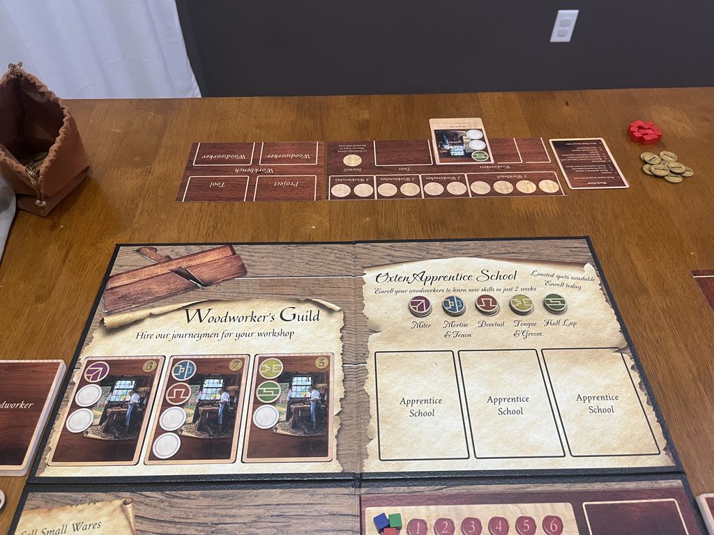 Illustration 11 de Joinery: The Woodworking 🪚 Board Game