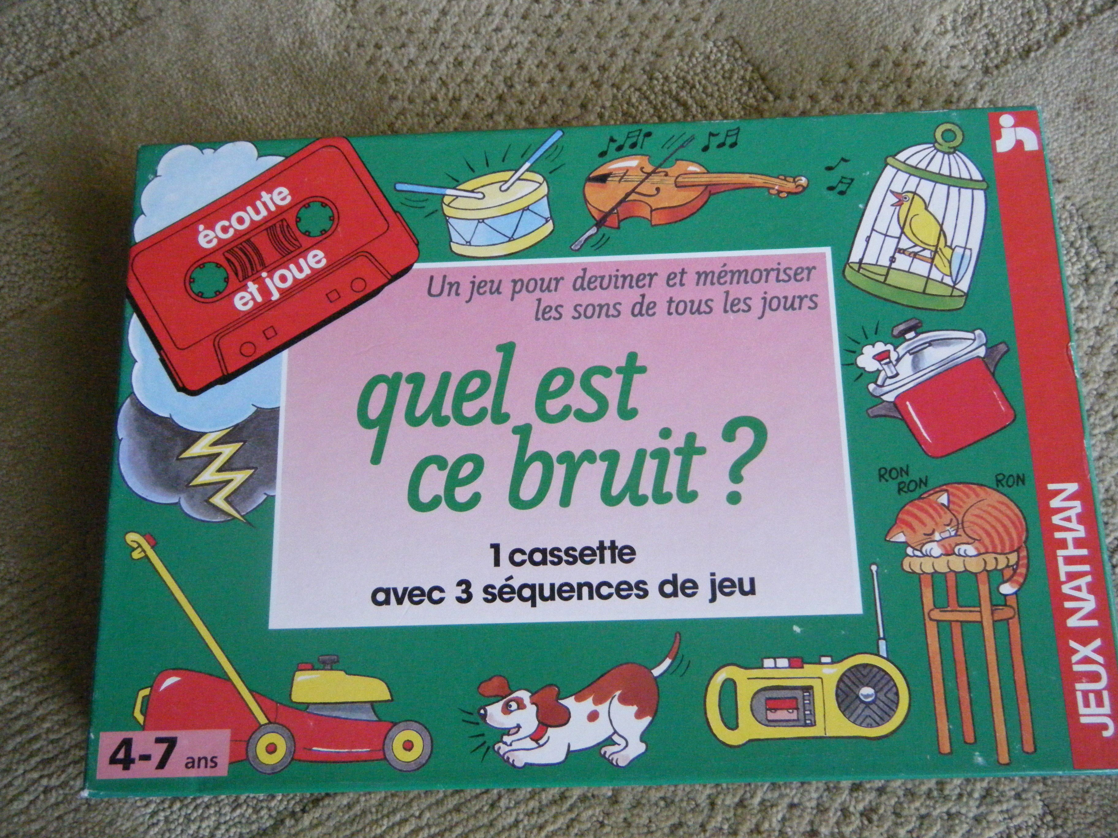 Quel est ce bruit?