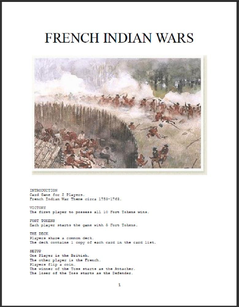 French Indian Wars