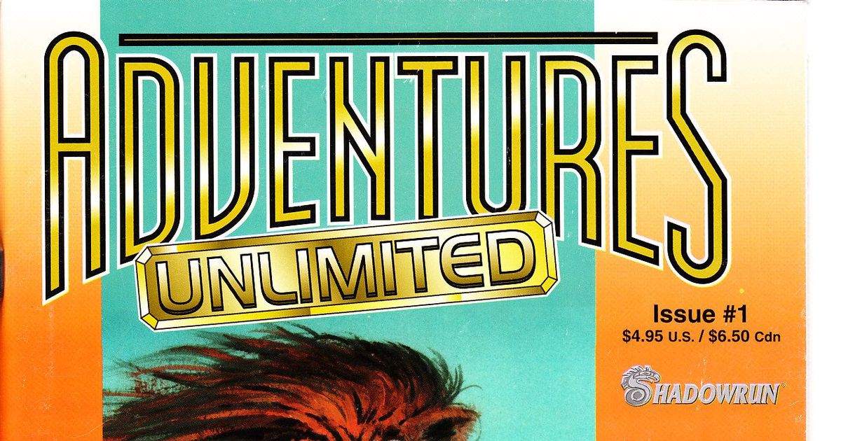 Adventures Unlimited (Issue 1 Spring 1995) Issue RPGGeek