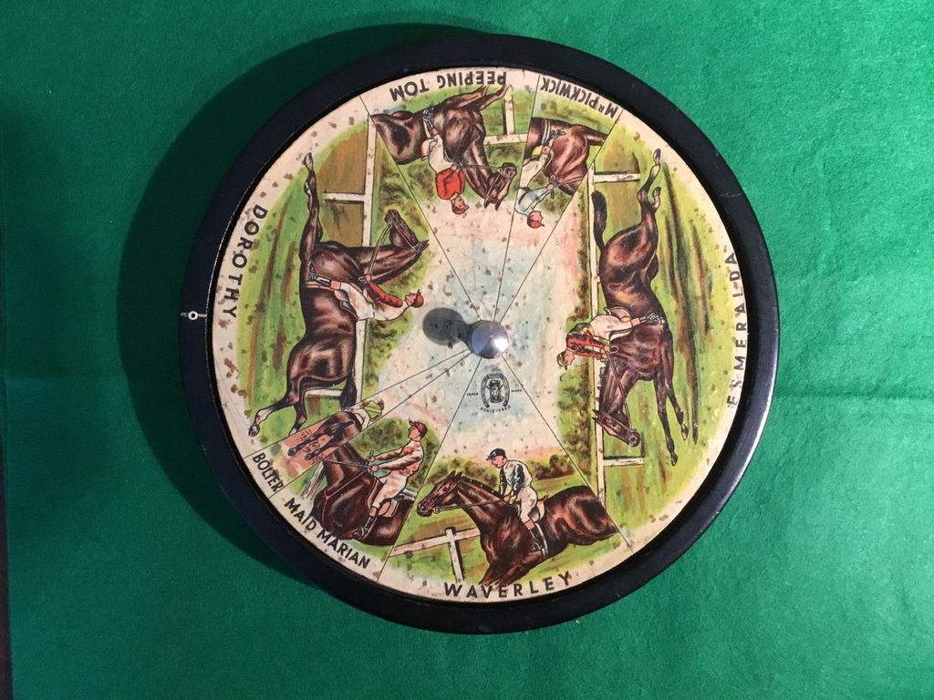Horse racing + roulette = ? | Antique and Vintage games
