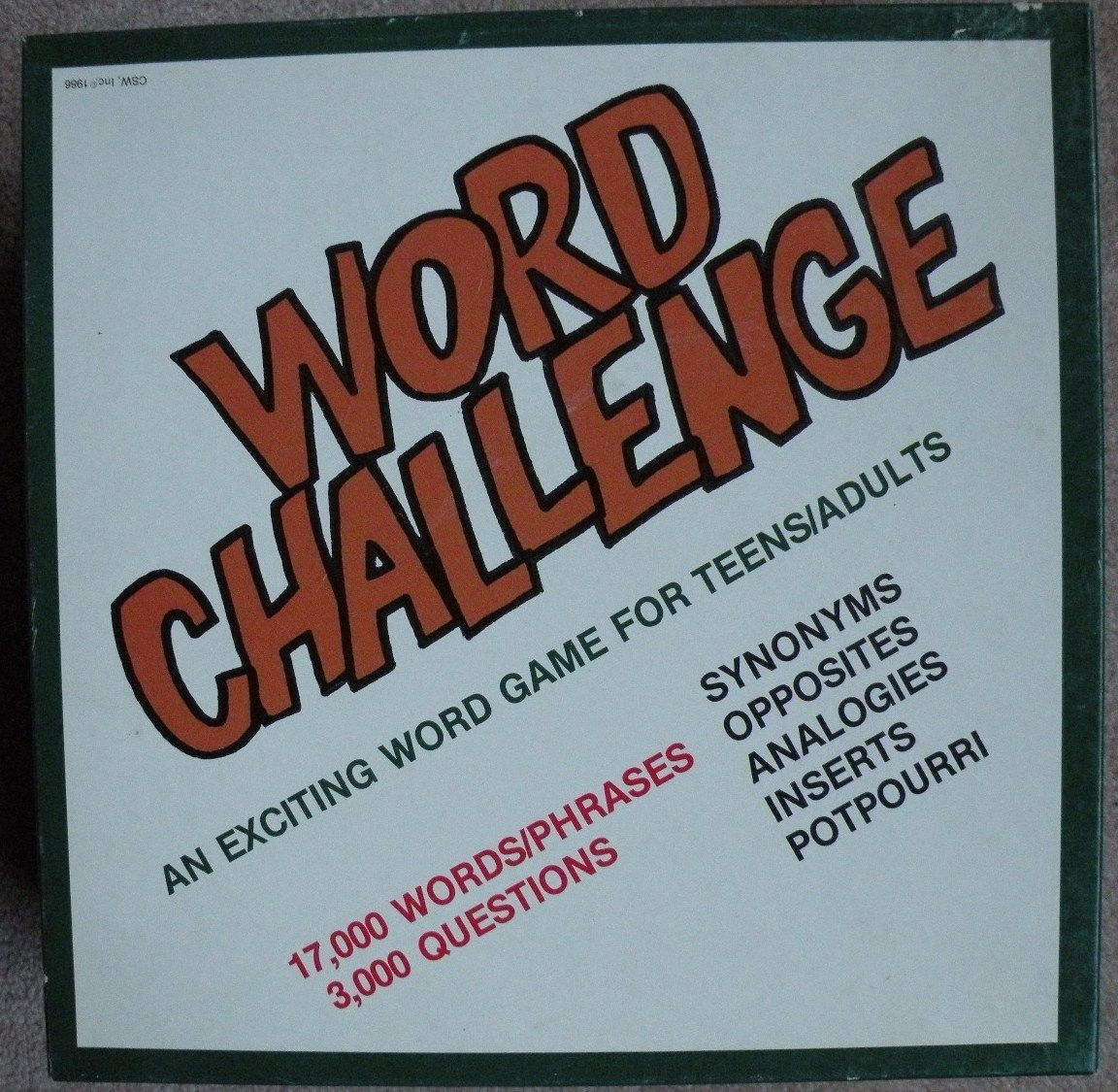 Word Challenge