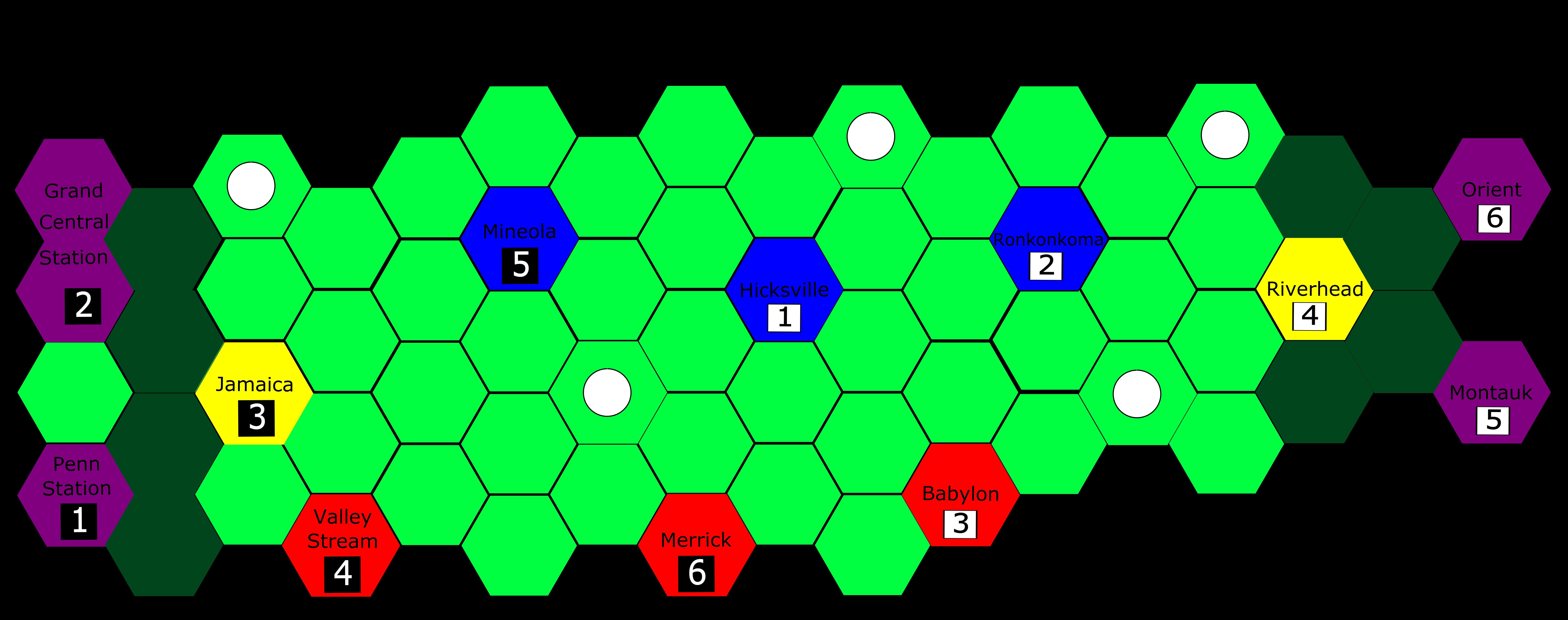 Long Island (fan expansion for Age of Steam)