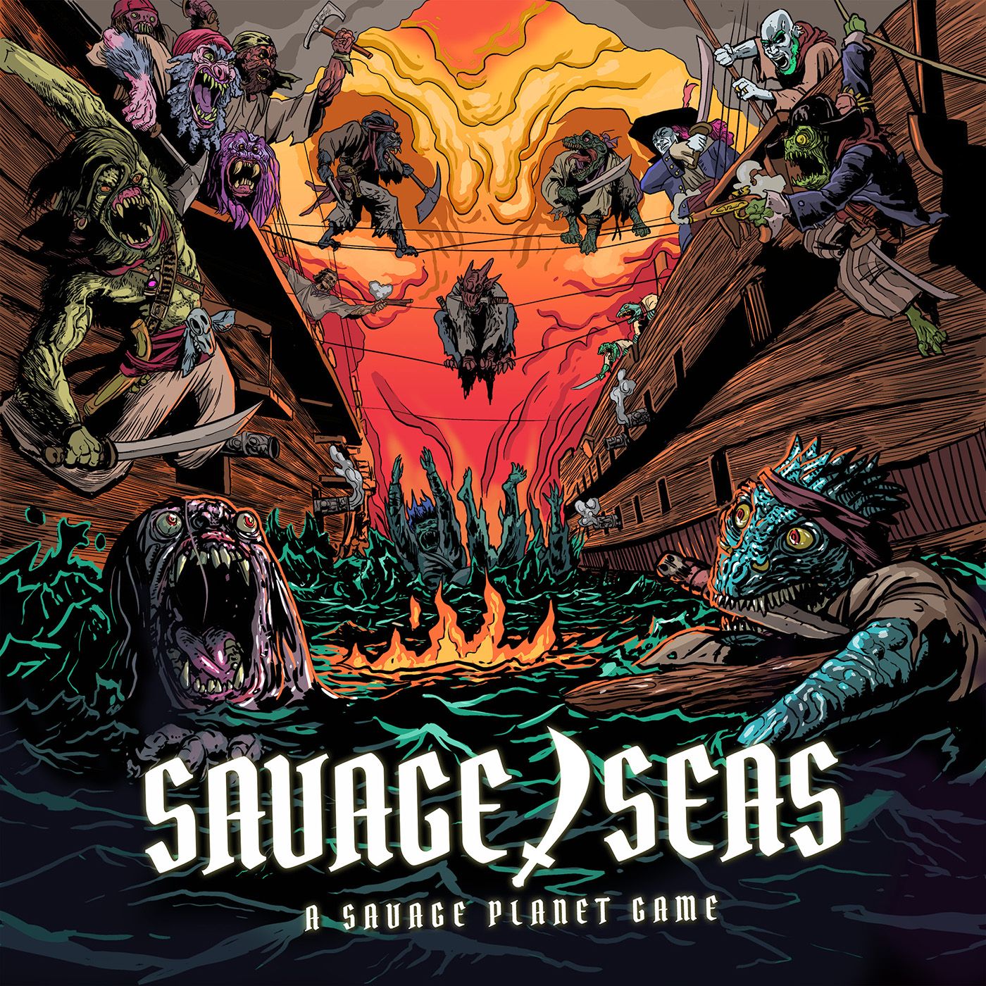 Savage Planet: Savage Seas box art