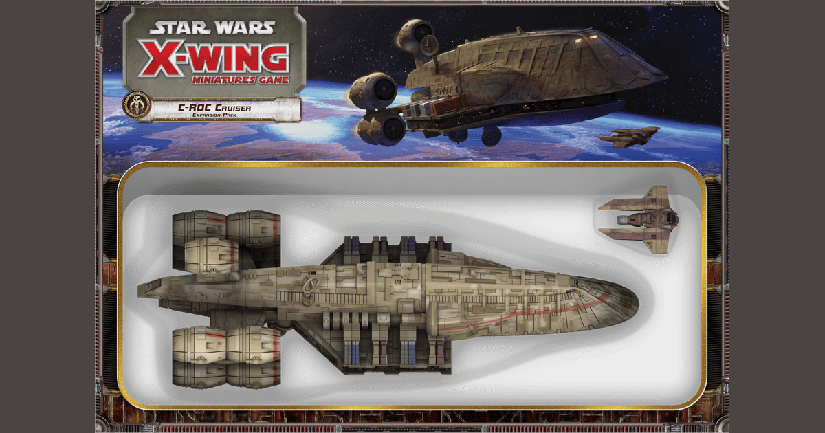 C-ROC Cruiser Expansion Pack Star Wars Fantasy Flig X-Wing Miniatures Game 