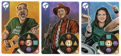 Draft & Write Records: Dice Tower Band Member Promo Cards