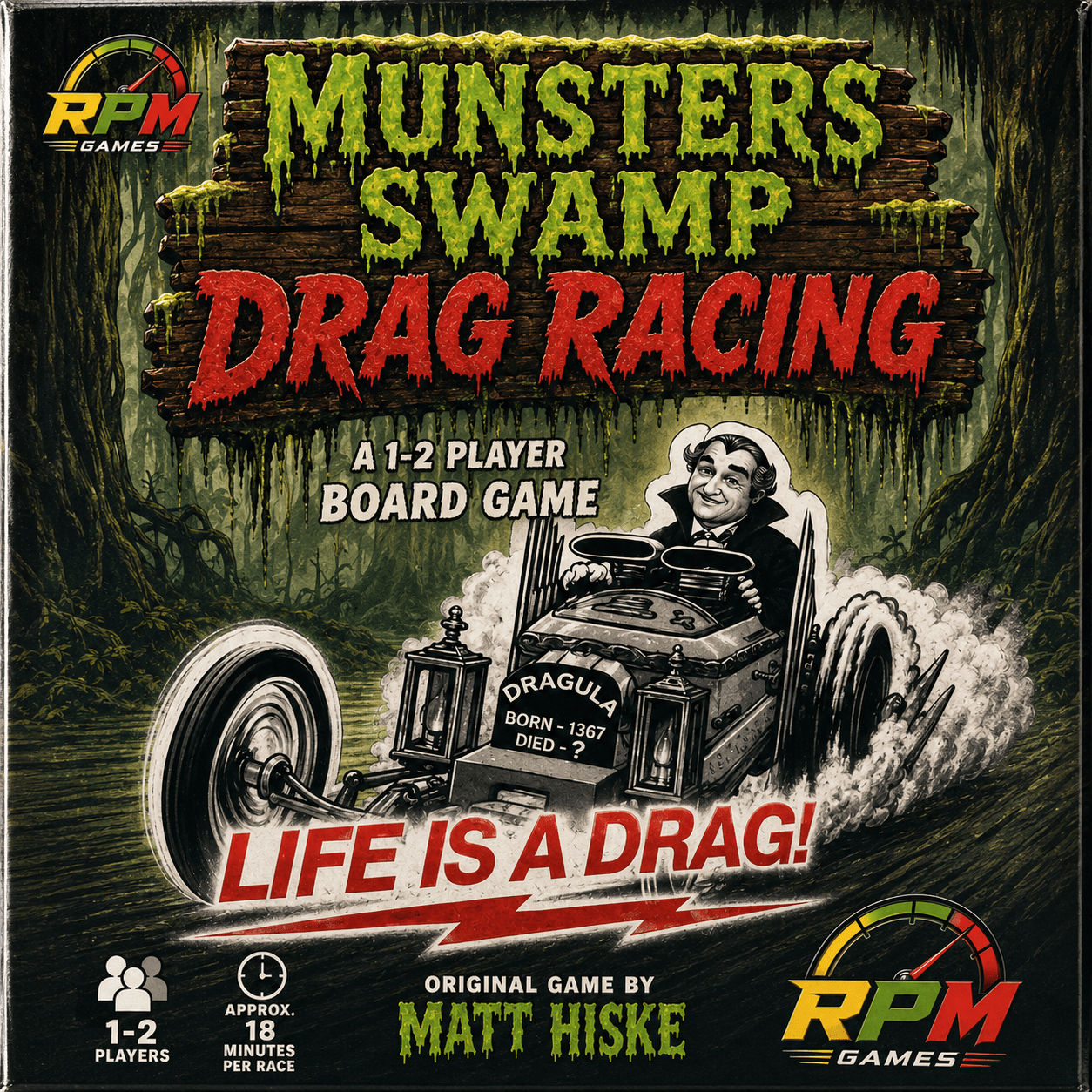 Munster's Swamp Drag Racing