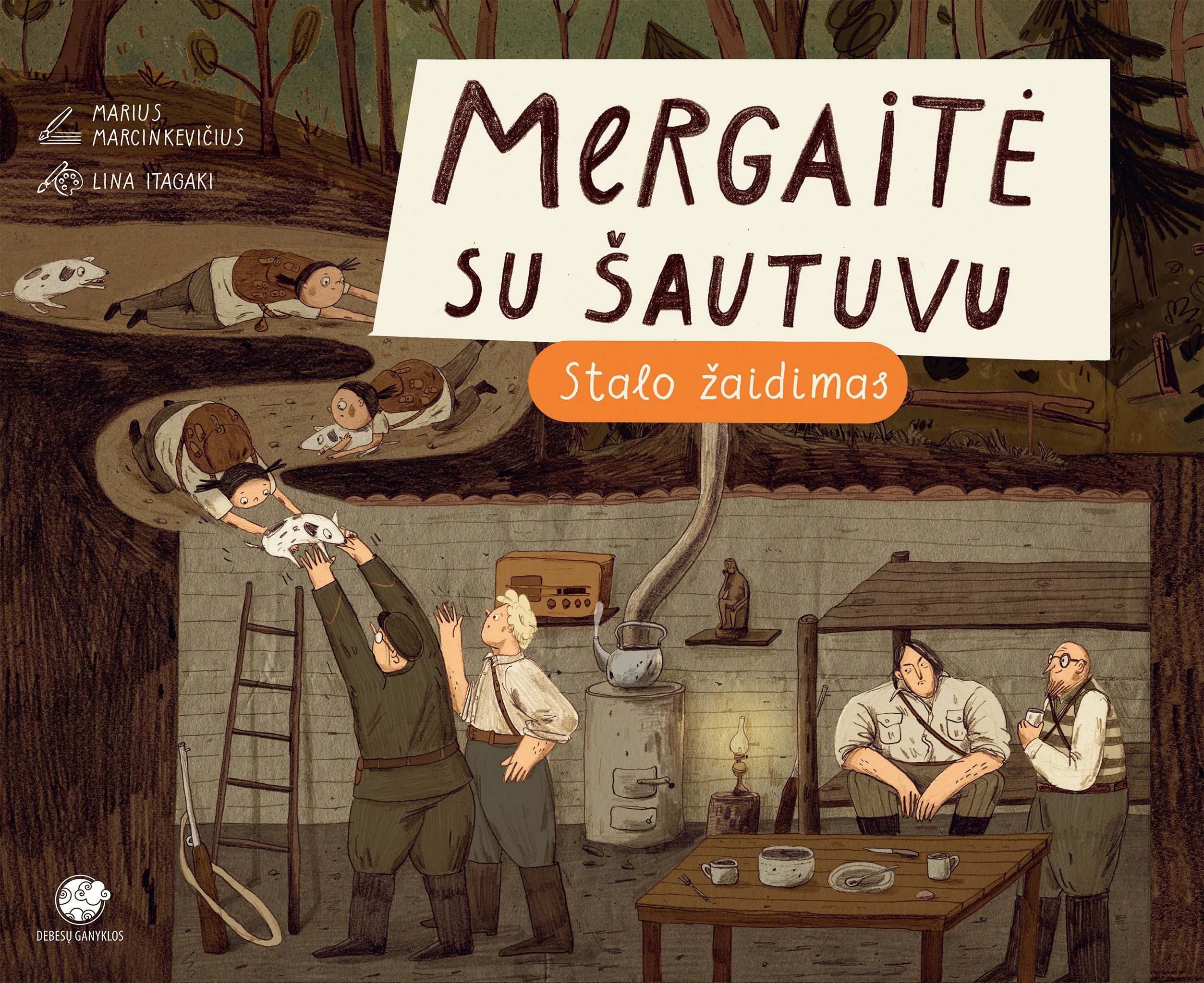 Cover art for Mergaitė su šautuvu
