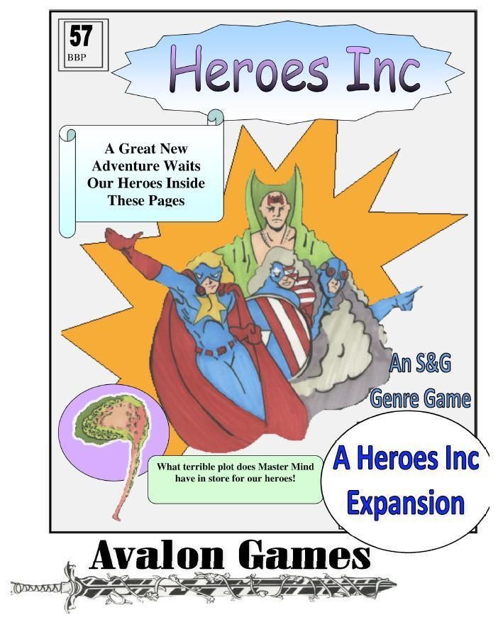 Heroes Inc 5: Master Mind's Revenge cover