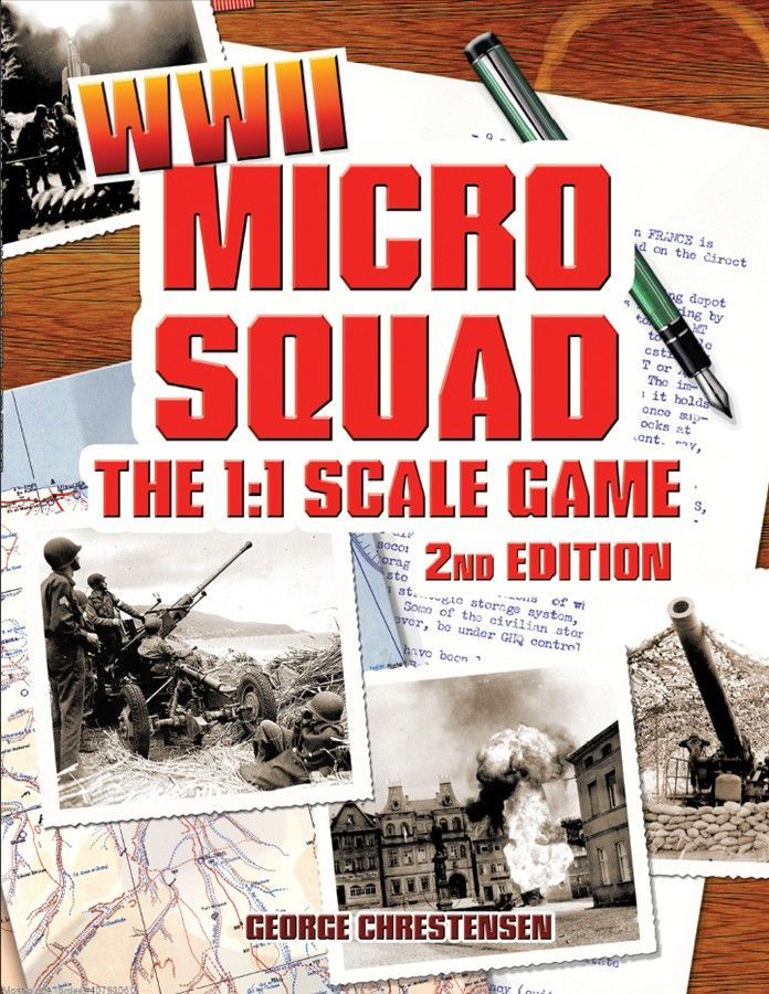 WWII Micro Squad: The 1:1 Scale Game doboz