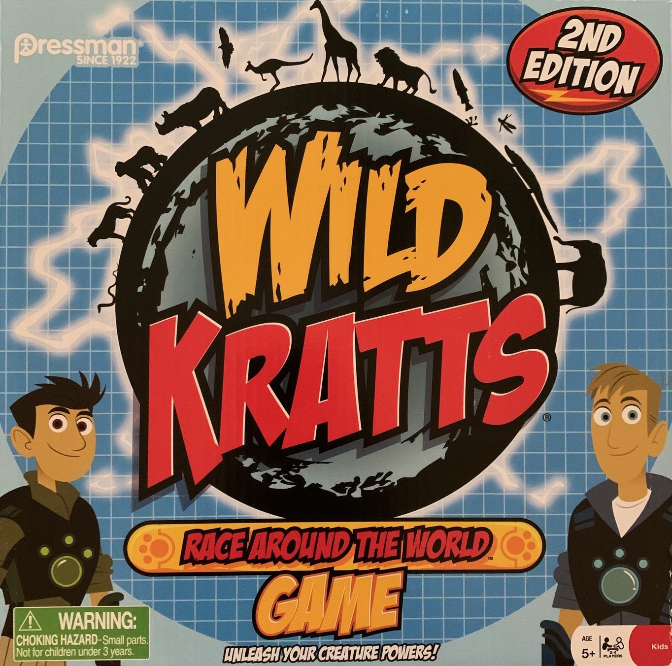 Wild Kratts Race Around the World box art