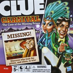 Details about   Clue Carnival Board Game Replacement Parts & Pieces 2009 Hasbro 