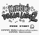Video Game: Kirby's Dream Land 2