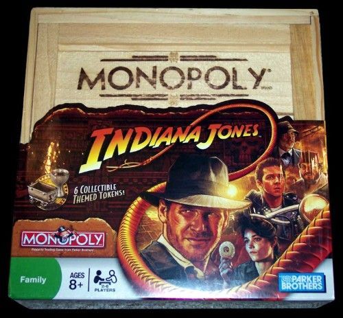 Indiana Jones Monopoly Replacement Property Deed 