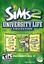 Video Game: The Sims 2: University Life Collection