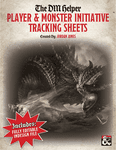 RPG Item: The DM's Helper: Player & Monster Initiative Tracking Sheets