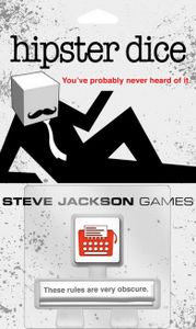 Hipster Dice - Steve Jackson Games - Boutique