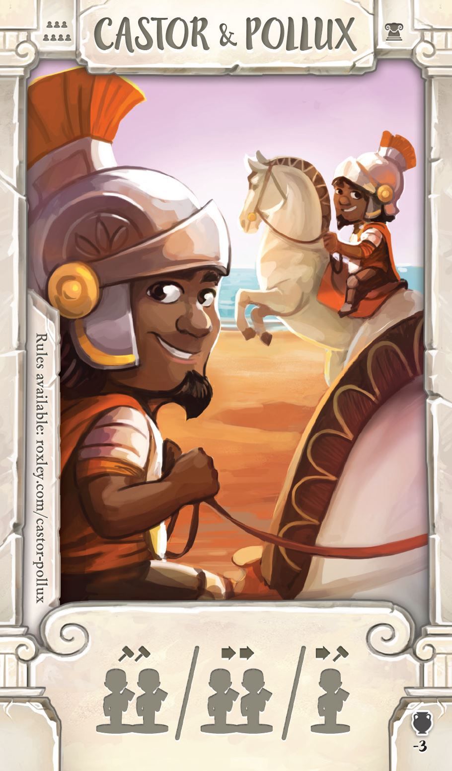 Santorini: Castor & Pollux Promo Card