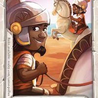 Santorini: Castor & Pollux Promo Card