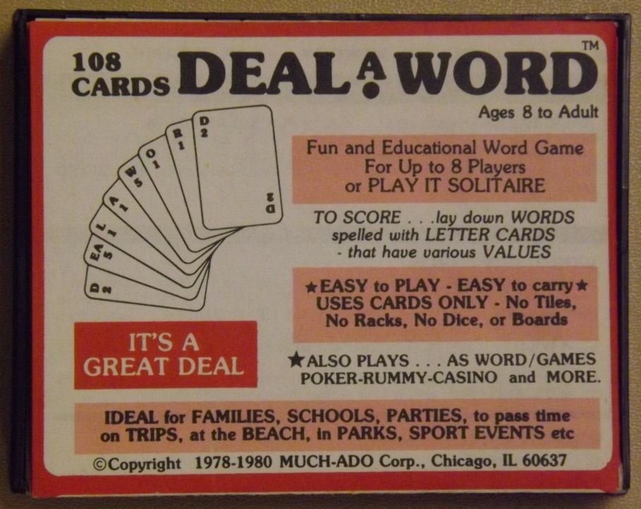 Deal a Word