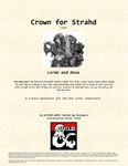 RPG Item: A Crown for Strahd 1: Lerdo and Rosa
