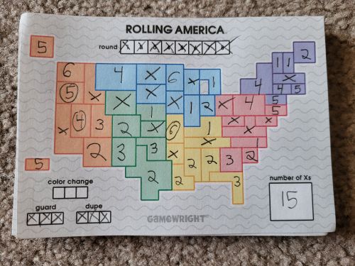 First Impressions - Rolling America | Herald's Call | BoardGameGeek