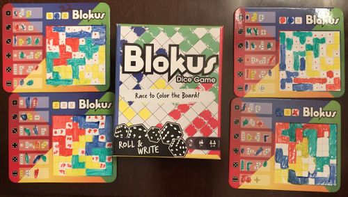 Blokus Shuffle Uno Edition