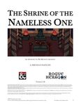 RPG Item: The Shrine of the Nameless One