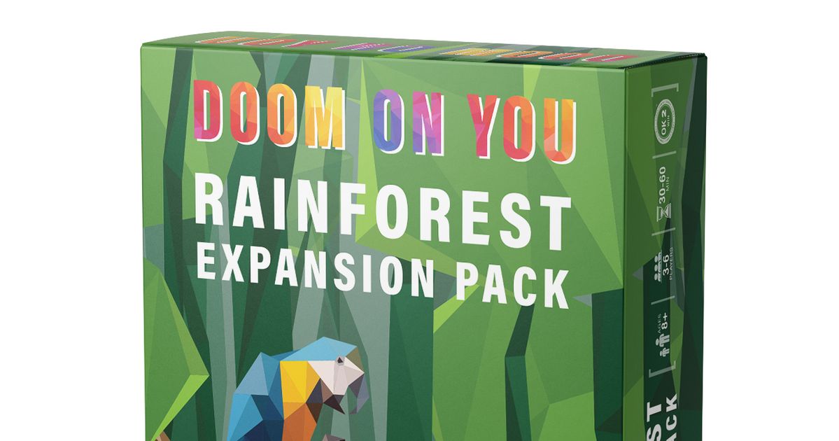 DOOM ON YOU Rainforest Expansion Pack Board Game BoardGameGeek