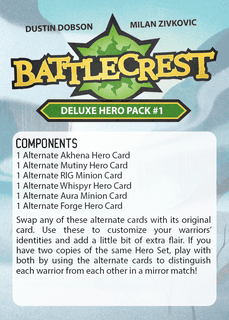 Battlecrest: Deluxe Hero Pack #1