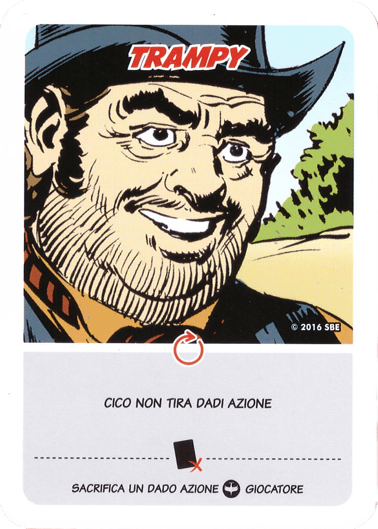 Zagor: Odissea Americana – Trampy Promo Card